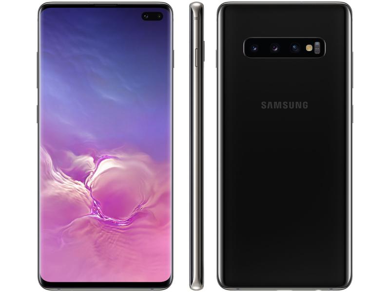 galaxy s10+ 128gb グローバル版 Smartphone Samsung Galaxy S10+ 128GB Ceramic Black - Octa-Core 8GB